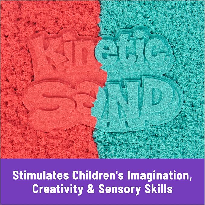 Kinetic Sand Mold n' Flow Set, Moldable Play Sand Sensory Toys, Ages 3+ | Squish - Image 5