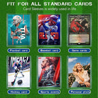 310 Pcs Card Sleeves, Premium Plastic Top Loaders - Image 2