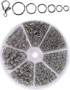 Mr. Pen- Open Jump Rings Set, 6 Assorted Sizes, Jewelry Making Findings by MrPen