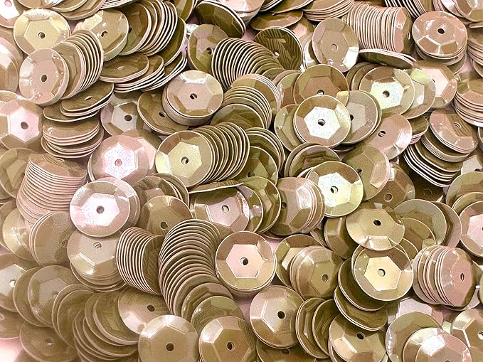 Sequins 8mm 800/Pkg by Golden+Leaf