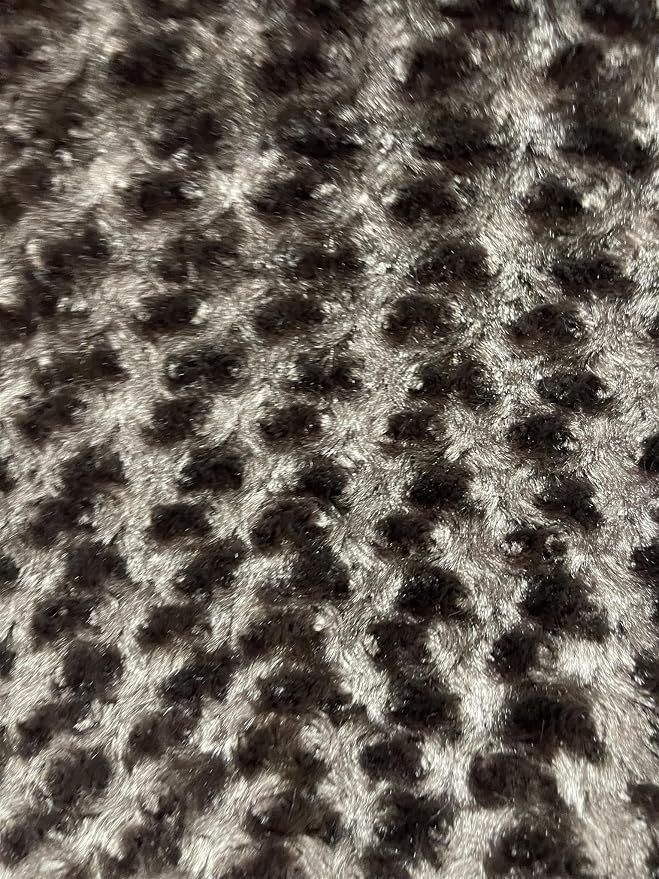 Sedona Designz Rose Faux Fur Fabric by SedonaDesignz