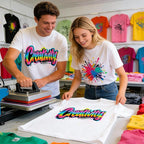 Joyclub White T Shirts Polyester Bulk Sublimation Blanks Wholesale Unisex Crew - Image 2
