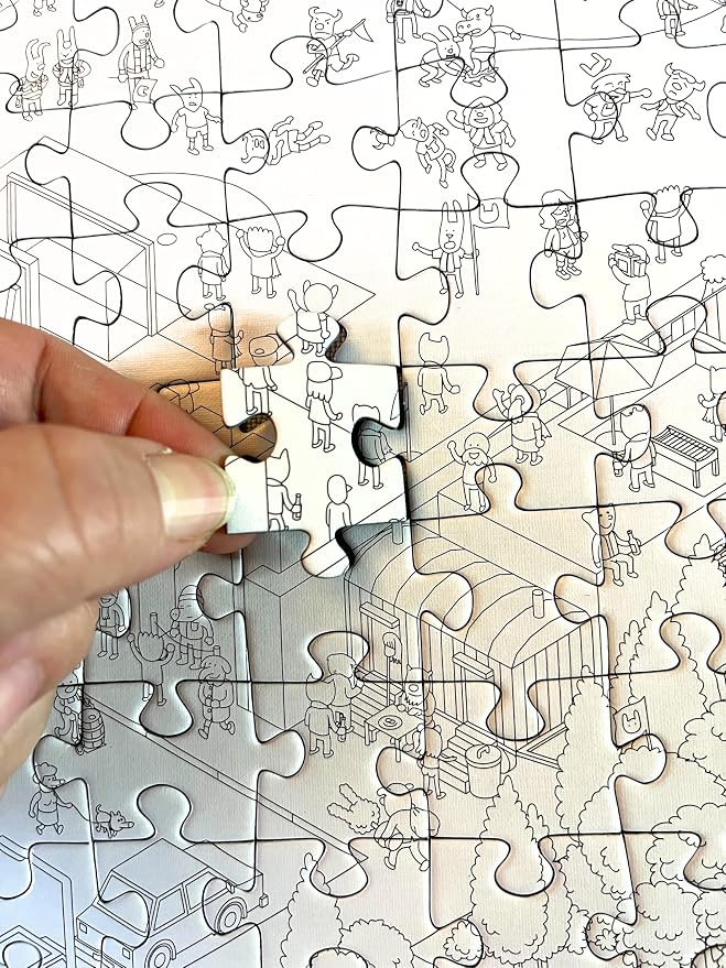 MicroMacro Jigsaw: The Home Game | 500 Piece Mystery Puzzle Game - Image 5