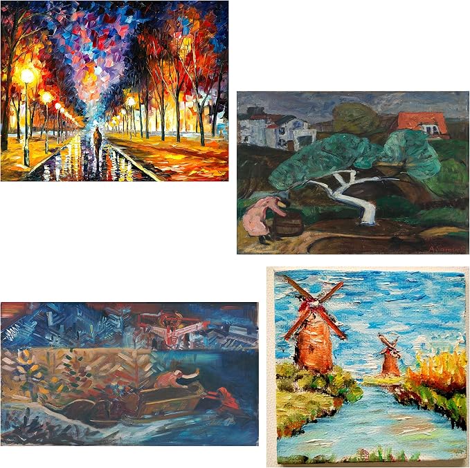 Large Painting Knife 5pcs by AebDerp Acrylic Paint Knife - Image 9
