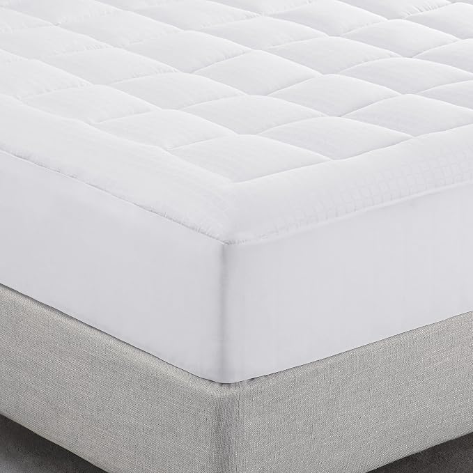 Serta ComfortSure Queen Mattress Cover, Fitted Pillow Top Mattress Pad - Image 5