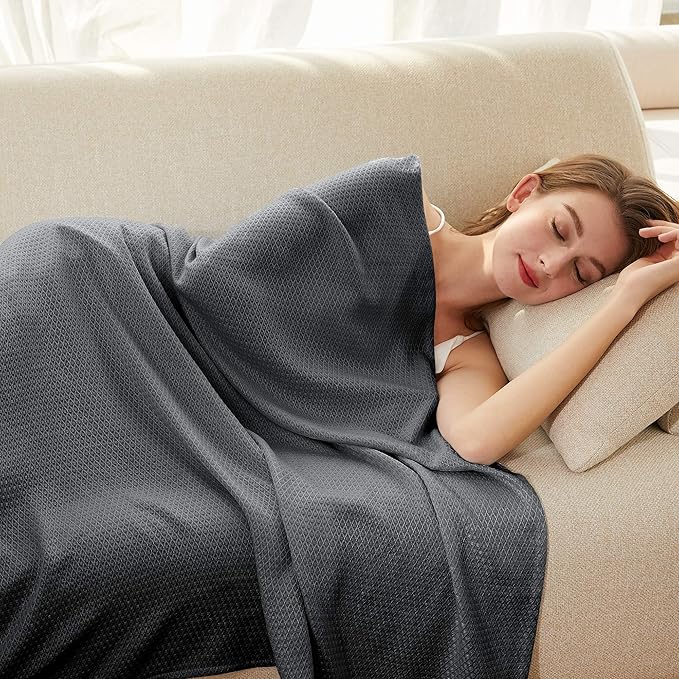 AmyHomie Cooling Blanket Queen Size, 100% Rayon Derived from Bamboo, Cool by AmyHomie
