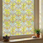 3D Stained Glass Window Film, Decorative Window Privacy Film by ADDHERES