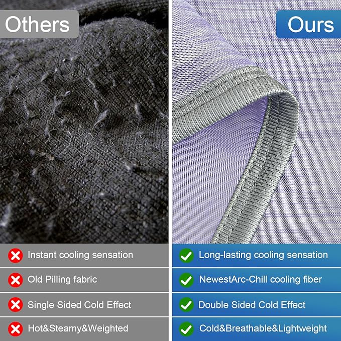 KMUSET Cooling Blanket Twin, Double Sided Summer Cooling Blankets - Image 6