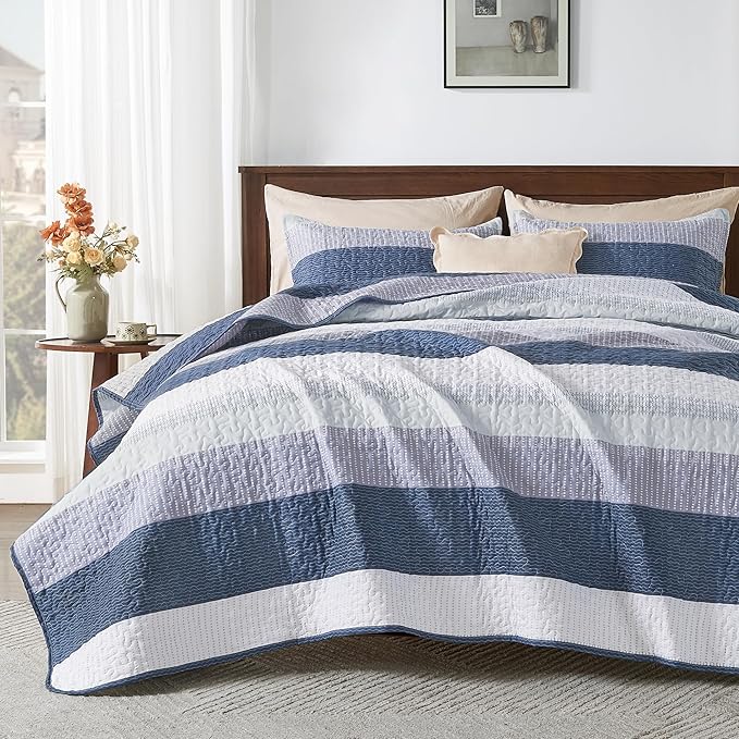 Andency California King Quilt Set by Andency