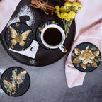 8pcs Flower Diamond Painting Coasters Kits - Image 4