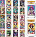 Rngmsi 20 Sheets Skull Gothic UV DTF Cup Wrap Cold UV DTF Transfer Stickers | by RNGMSI