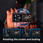 CIGMAN Dual Laser Distance Meter 393ft/120M Bilateral Laser Measurement Tool - Image 6
