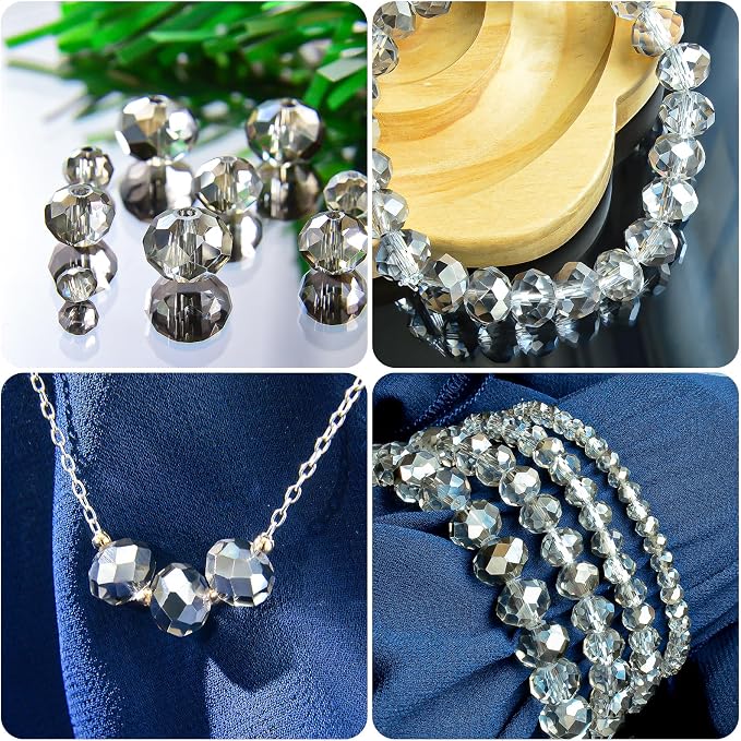500Pcs 6mm Crystal Glass Beads for Jewelry Making Beads for Bracelets Necklace - Image 6