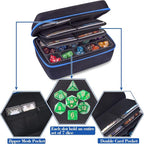 SIQUK Dice Storage Case Big Capacity Dice Box - Image 2