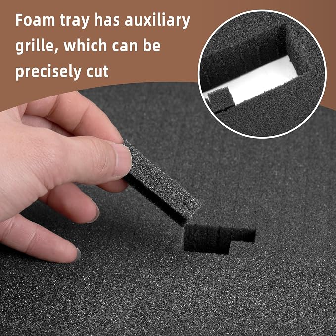 DECOHS 4 Pcs Pick and Pluck Foam- 16 x 12 x 2 Inch Pick Apart Foam Insert- - Image 4