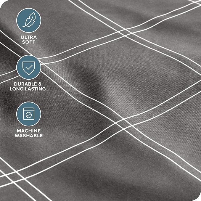 Bare Home Queen Flat Sheet - Image 3