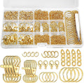 BESARME 1130PCS Keychain Making Kit Jump Rings by BESARME