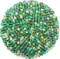 60Pcs Large Hole Beads Spacer Beads Dark Green Assorted European Craft Big by BRACELETMAKINGKIT