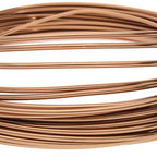 The Beadsmith Anodized Aluminum Wire – 12 Gauge – 39 feet – Light Copper Color - Image 3