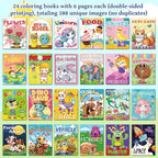 Kalysky 24 Mini Coloring Books - Image 2