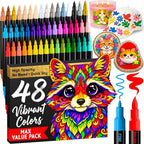 ARTISTRO 48 Acrylic Paint Markers by ARTISTRO