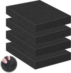 4 Pcs Pick and Pluck Foam Sheets 12" L x 12" W x 2" T Polyurethane Pick Apart by MYFAMIREA