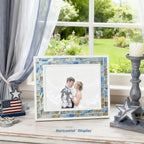 Beach Picture Frame 8x10, Mother of Pearl Photo Frame, Mother's Day, Wedding or - Image 8