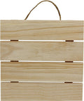 Creative Hobbies 10x10 Inch Unfinished Wood Hanging Plaque by CreativeHobbies