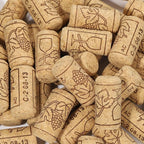 20 Pack Straight Wine Corks, #8 Soft Wood Cork Stoppers, Leakproof Bottle Corks - Image 6
