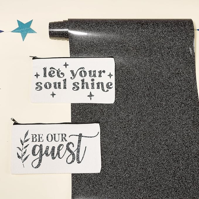 Tintnut Galaxy Black Heat Transfer Vinyl Roll, easy cut & weed, stretch washable - Image 3
