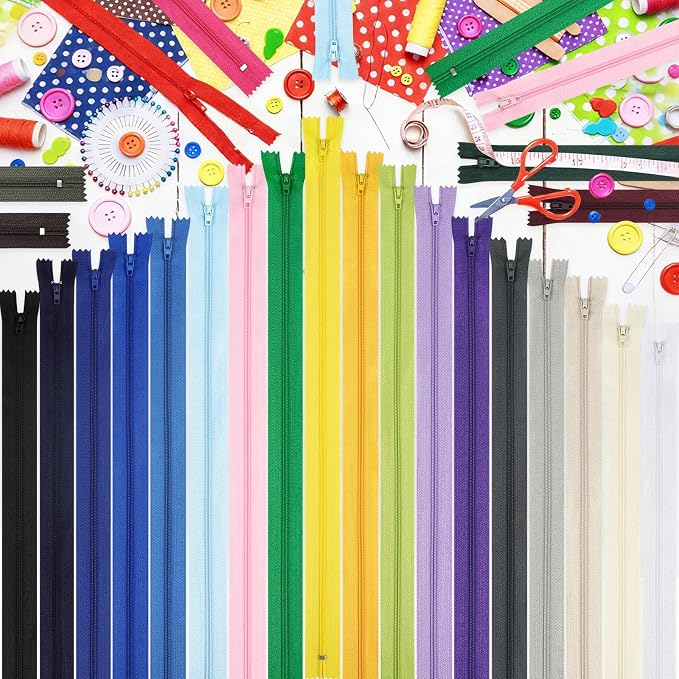 Zippers for Sewing, DOITEM Nylon Coil Zippers - Image 7