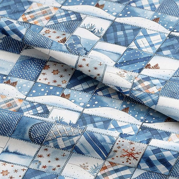 100% Cotton Fabric by the Yard – Turkish Quality Quilting & Sewing Fabric - Image 7