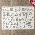 TIAMECH A4 Reusable Fruit Juice Stencil by TIAMECH