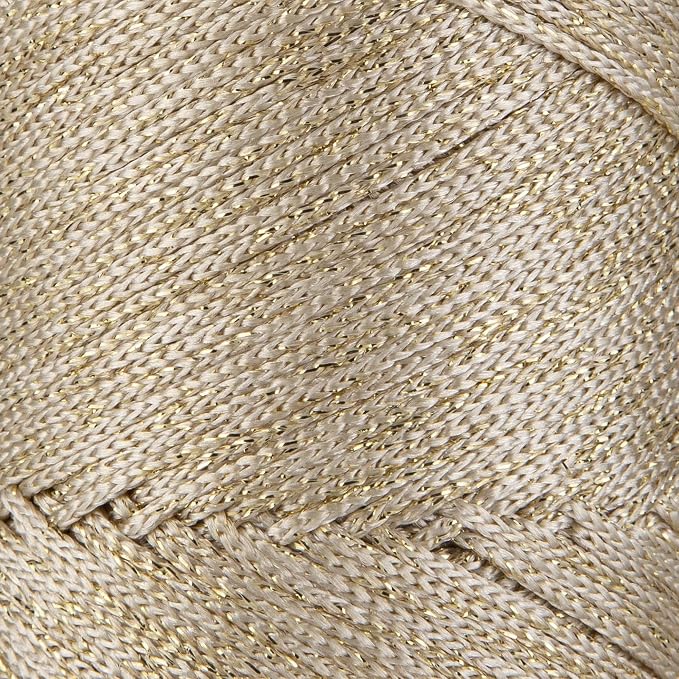 2 Pack of Sensy Premium 2mm 251 Yards Sparkle Polyester Rope 90% Polypropylene - Image 2