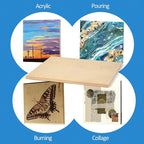 Falling in Art 2 Pack 16x20 Unfinished Birch Wood Panels Kit - Image 2