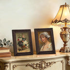 eletecpro 5x7 Vintage Picture Frame, Glass Cover, Horizontal or Vertical - Image 7