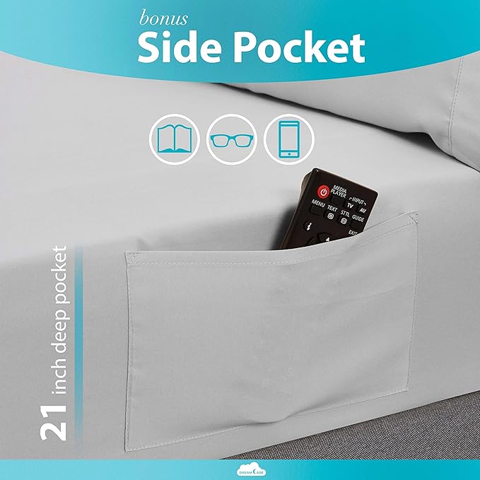 DREAMCARE Twin XL Sheet Sets - Image 3