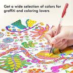 Shuttle Art 120 Unique Colors Gel Pens Gel Pen Set - Image 6
