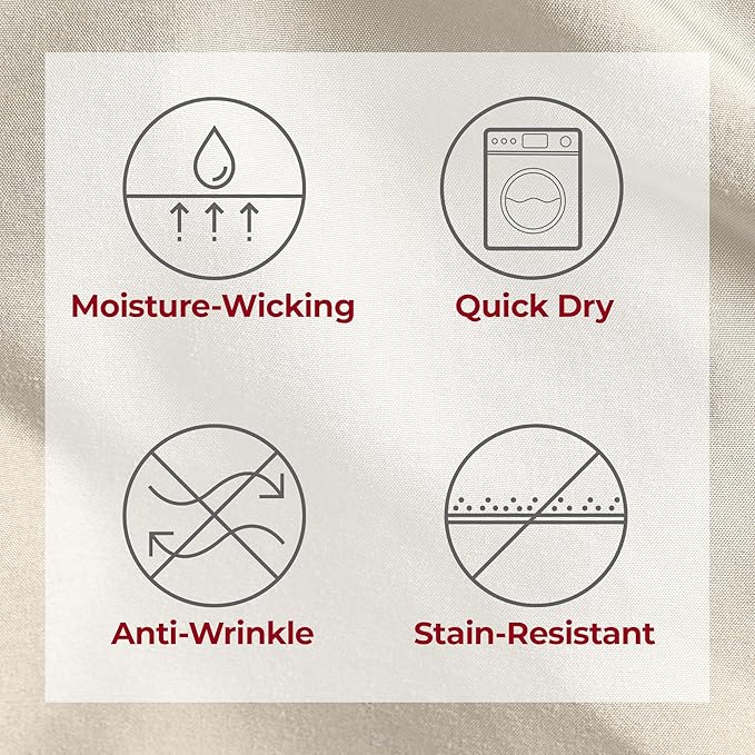 Mellanni Split King Sheets Set - Image 6
