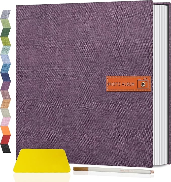 Popotop Large Photo Album Self Adhesive 4x6 5x7 8x10 Scrapbook Album DIY by Popotop