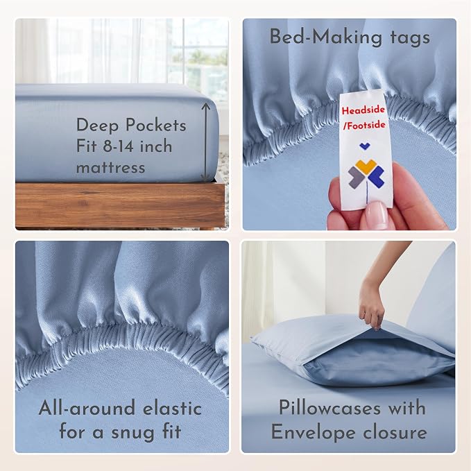 California Design Den King Size Sheets Set - Image 5