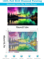 Meothan Northern Lights Diamond Painting Kits - Image 3