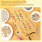 Riwiuue 760Pcs Lip Gloss Keychain Making Kit - Image 4