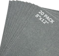 20Pcs Stiff Felt Sheets, 1.5mm Thick Felt Fabric Squares by FSQINGTIZI