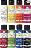 FolkArt Brush on Fabric Acrylic Paint Beginner Set by FolkArt
