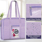FINPAC Sewing and Craft Supplies Storage Tote, Large Capacity Travel Packing - Image 5