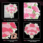 Unwynd Poke Art Carnations Flower Bouquet | Mess-Free Arts and Crafts - Image 7