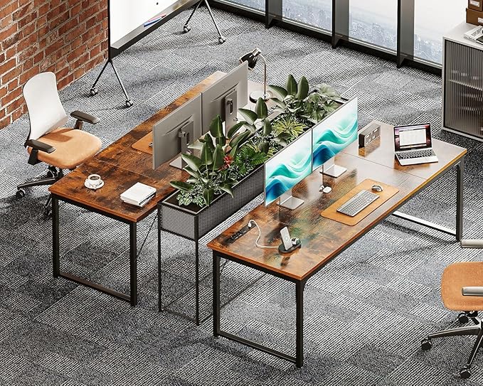 Coleshome 71 Inch Computer Desk - Image 4