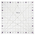 The Quilted Bear Square Quilting Ruler, Transparent Acrylic, 12.5" x 12.5" | by TheQuiltedBearsProducts