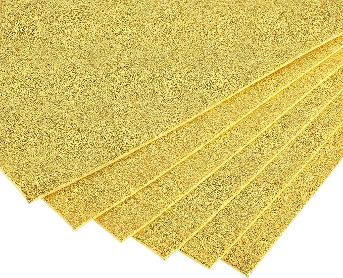 uxcell Gold Tone Shiny EVA Foam Sheets 11 x 8 Inch 2mm Thick - Image 5
